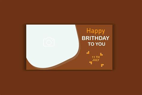 birthday banner design 36903127 Vector Art at Vecteezy