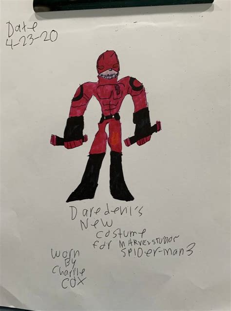 Daredevils New costume for MCU by masedog78 on DeviantArt