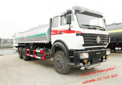 Beiben Trucks Expo North Benz 20 000 Liters Fuel Tank Truck