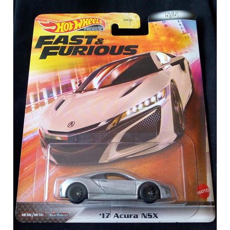 Jual Hot Wheels 17 Acura NSX Fast Furious Grey Shopee Indonesia