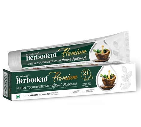 Herbodent® Premium Toothpaste Dnf2 21 Herbs For Strong Teeth And Healthy Gums Neem Clove