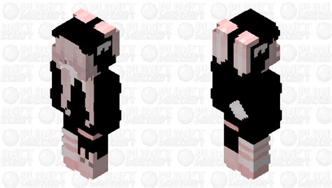 Pink Bunny Girl Minecraft Skin