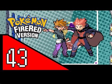 Let S Play Pokemon FireRed Episode 43 Lance Rival YouTube