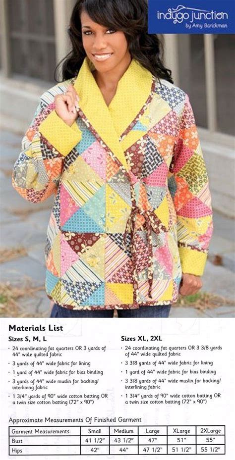 Quilted Jacket Free Pattern Ad Orders 35 Ship Free Printable