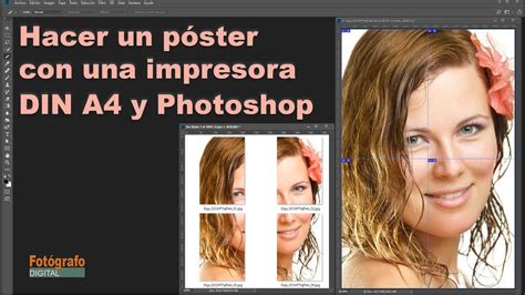 Como Imprimir Un Poster O Cartel Grande Con Hojas A4 Con Photoshop Youtube