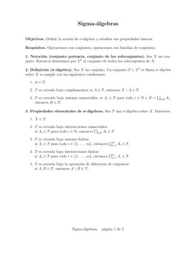 Ejemplos De Algebras