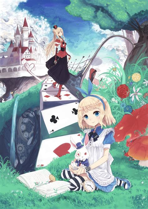 Alice Wonderland By Shadow Anime Nh T K Ngh Thu T Alice