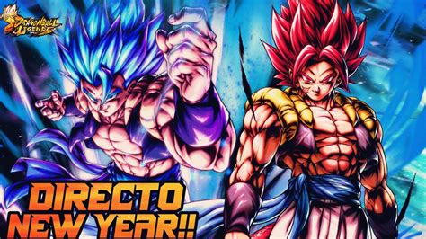 DRAGON BALL LEGENDS DIRECTO ESPECIAL AÑO NUEVO SUMMONS A GOGETA BLUE