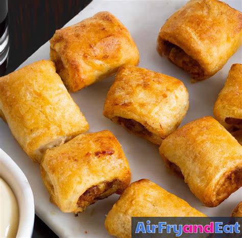 Air Fryer Sausage Rolls: Easy Recipe | AirFryAndEat