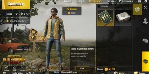 Así puedes cambiar tu nombre en PUBG Mobile