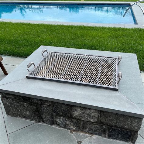 Fire Pit Cooking Grate Open Fire Cooking Grate Grid With Handles