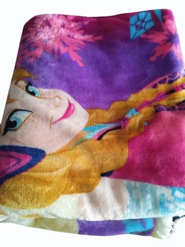 Velvet Multicolor Baby Printed Blanket Size Singe At Rs 450 Piece In