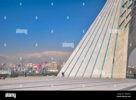 Azadi Tower Borj E Azadi Aka Shahyad Tower Tehran Iran Built In
