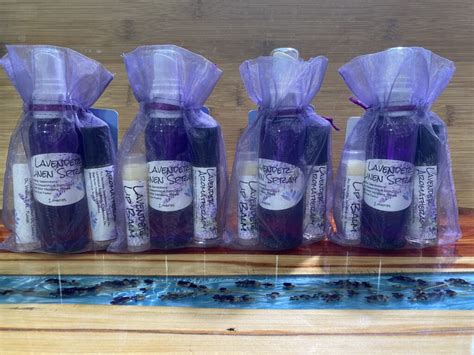 Lavender Aromatherapy Mini Gift Set - Twin Flame Lavender Farm DBA Vibe Aroma LLC