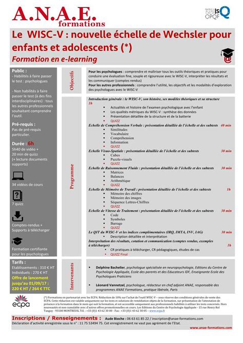 PDF Le WISC V nouvelle échelle de Wechsler pour enfants data over