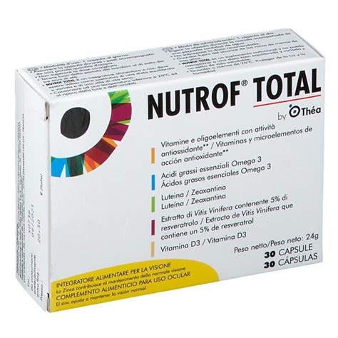 Nutrof Total Integratore Vista 30 Capsule