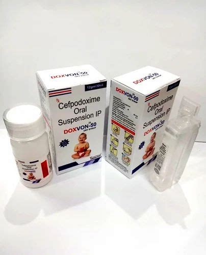 Cefpodoxime Mg Dry Syrup Packaging Type Bottle G Ml At Rs