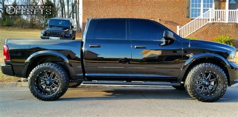 Wheel Offset 2014 Dodge Ram 1500 Aggressive 1 Outside Fender Leveling