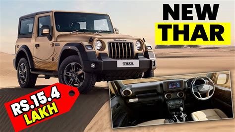 Finally New Mahindra Thar Launch 2024 2024 Mahindra Thar Earth