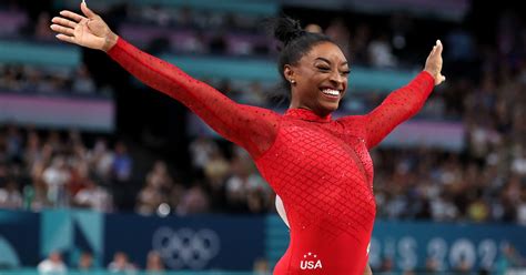 Simone Biles Lands Third Gold Of Games In Vault After Stellar Display