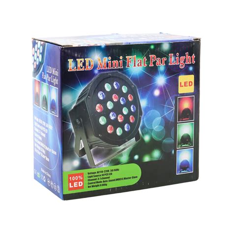 Alien Lampu Sorot Led Spotlight Stage Party Dmx Port Rgb V Led