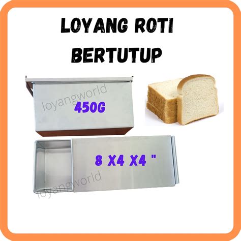 Loyang Roti Bertutup Loyang Roti With Lid Loyang 8x4x4 Inci Loyang Roti