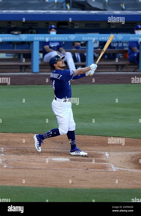 Los Angeles Ca July 06 Los Angeles Dodgers Infielder Kike Hernandez