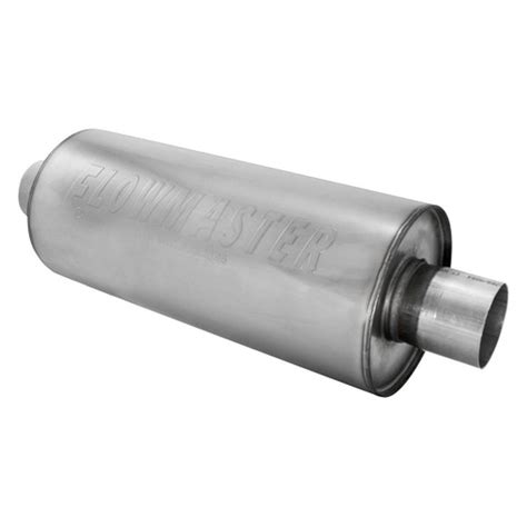 Flowmaster® 12514310 Dbx Series™ Stainless Steel Round Laminar Flow Gray Exhaust Muffler