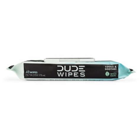 DUDE Wipes Flushable Wipes, Unscented XL Medicated Wet Wipes for Hemorrhoid Relief, 48 Count ...