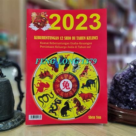 Jual Buku Ramalan Shio 2023 Keberuntungan 12 Shio Di Tahun Kelinci Di