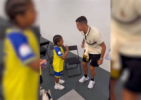 Siiiiiiu Filho De Kim Kardashian Faz Comemora O Cristiano Ronaldo