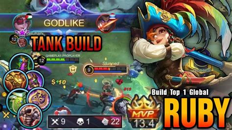 Ruby Tank Build Annoying Build Top Global Ruby Mlbb Youtube