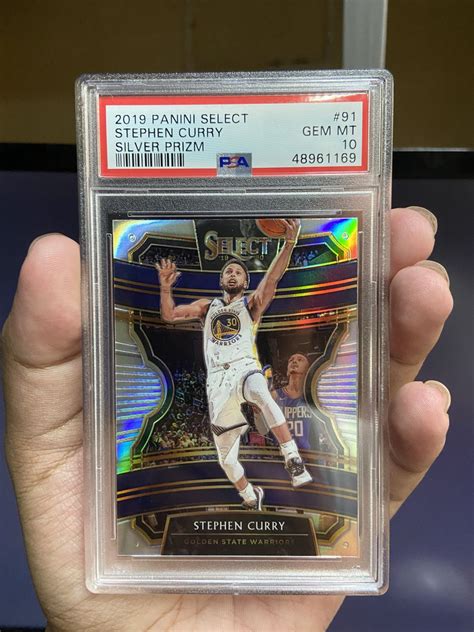 Panini Select Stephen Curry Silver Prizm Psa Aftermarket