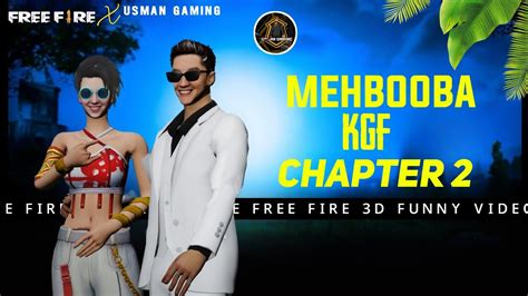 Mehbooba Kgf Chapter 2 Mehbooba Song Free Fire Tik Tok Remix