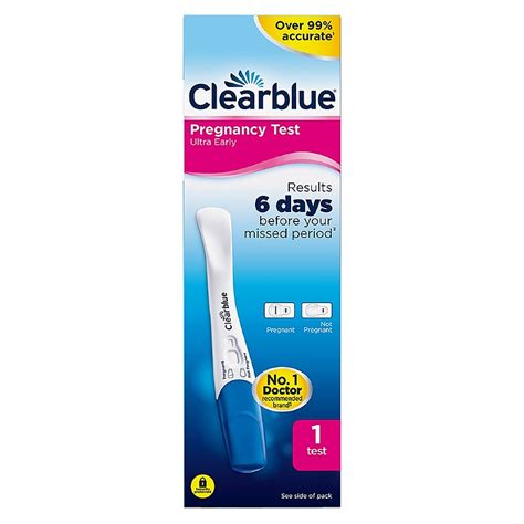 Clearblue Pregnancy Test Ultra Early Fertility Ovulation And Pregnancy