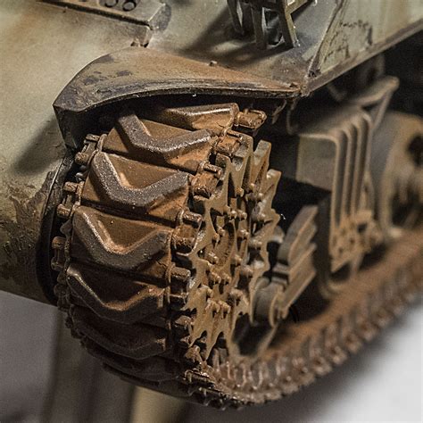 Fun With Dry Pigments Weathering These Sherman Tracks R Modelmakers