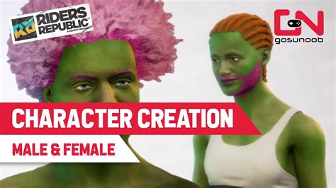 Riders Republic Character Creation Customization All Male Female