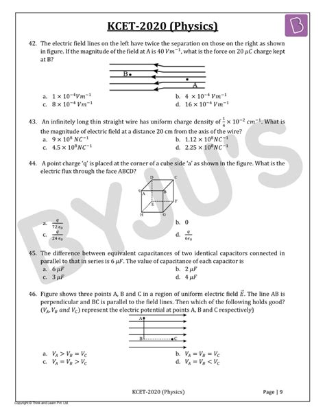 Kcet Physics Question Paper With Solutions