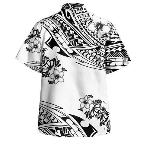 Polynesian Combo Short Sleeve Dress And Shirt Polynesian Patterns Tropical Flowers