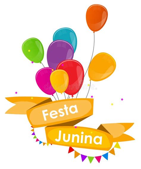 Festa Junina Holiday Background Traditional Brazil June Festival Stock