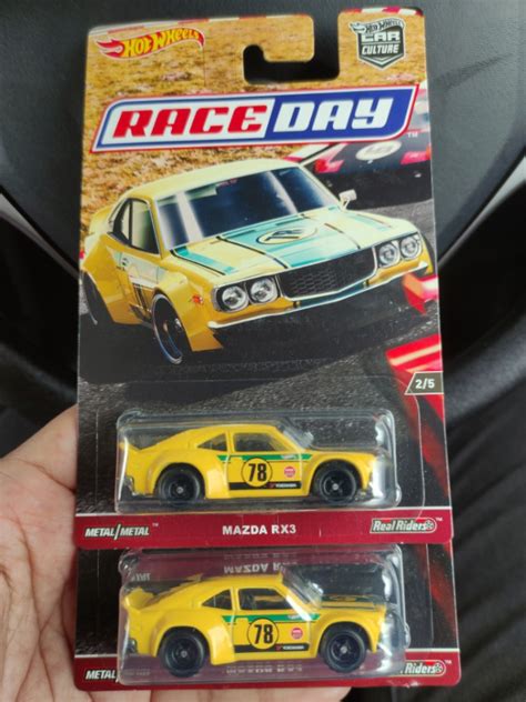 Mazda Rx Hot Wheels Race Day Hobbies Toys Toys Games On Carousell