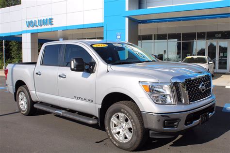 Pre Owned Nissan Titan Sv Wd Crew Cab Pickup