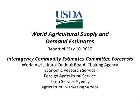 Pdf World Agricultural Supply And Demand Estimates · Satellite Image Comparison Of Syrian