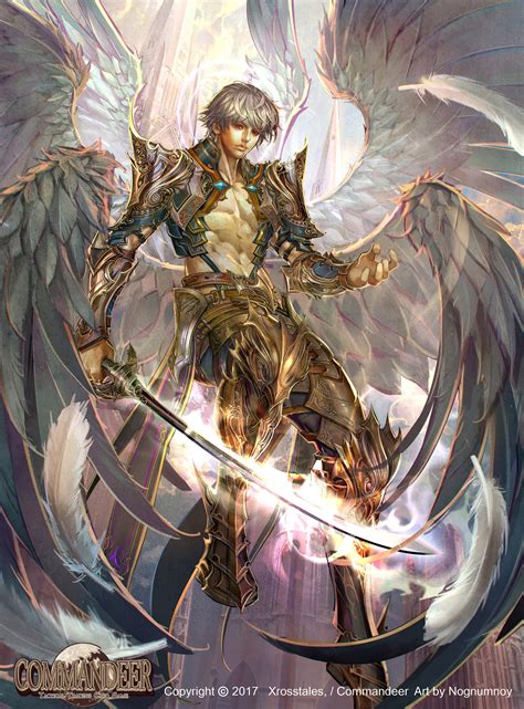 Male Angel Anime