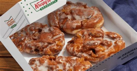 Krispy Kreme Adds Apple Fritters And New Fall Donuts To Their Fall Menu