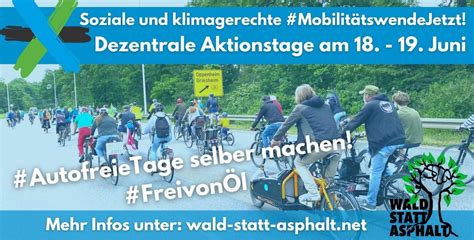 Sozial Und Klimagerechte Mobilit Tswende Jetzt Wald Statt