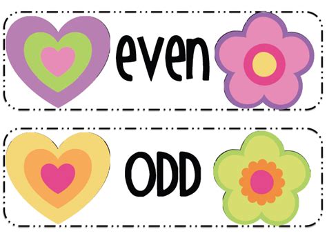 Odd And Even Numbers Clipart Clip Art Library