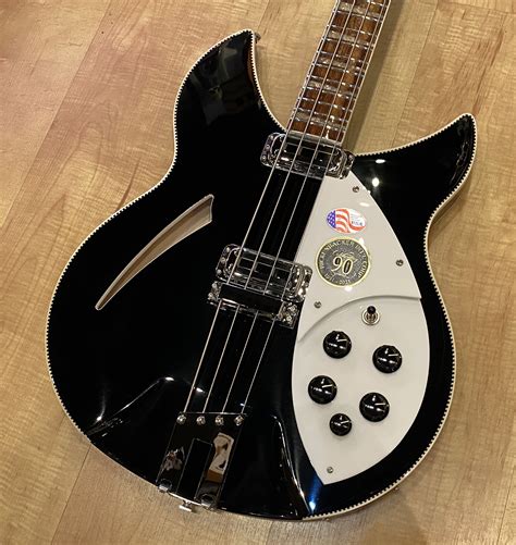 Rickenbacker 90th Anniversary 4005xc Bass Jetglo — Andy Babiuks Fab Gear