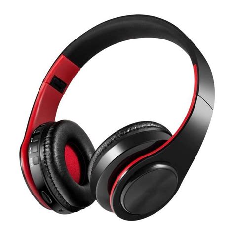 Casque Bluetooth Sans Fil Casque Audio Pliable Fonction 4 En 1 Micro