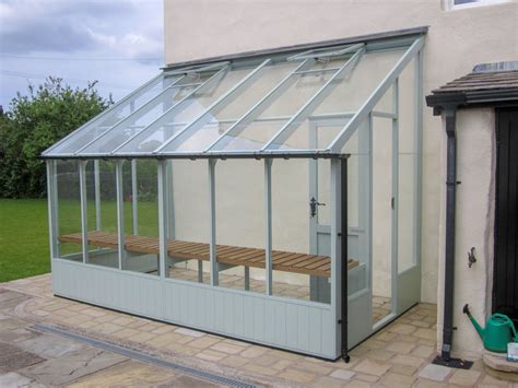 Swallow Dove 6x8 Lean To Greenhouse With Toughened Glass Swallow Dove